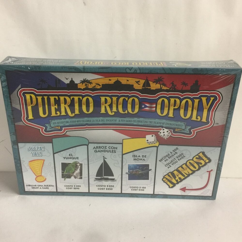 Puerto Rico Opoly Edition Board Game